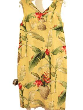 Ultra Dress New York Hard to Find Tropical Print Dress size 20W (18W / 1X / 2X)